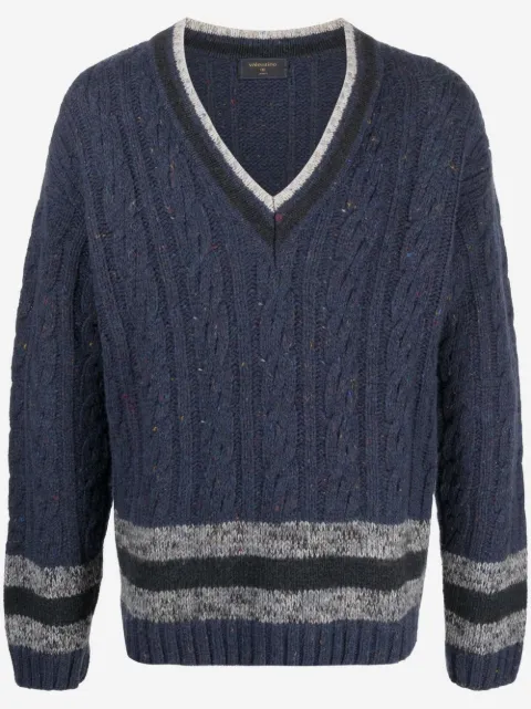 Valentino Garavani Pre-Owned Maglione a righe anni 2000