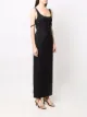 Jacquemus Valdu strap detail maxi dress