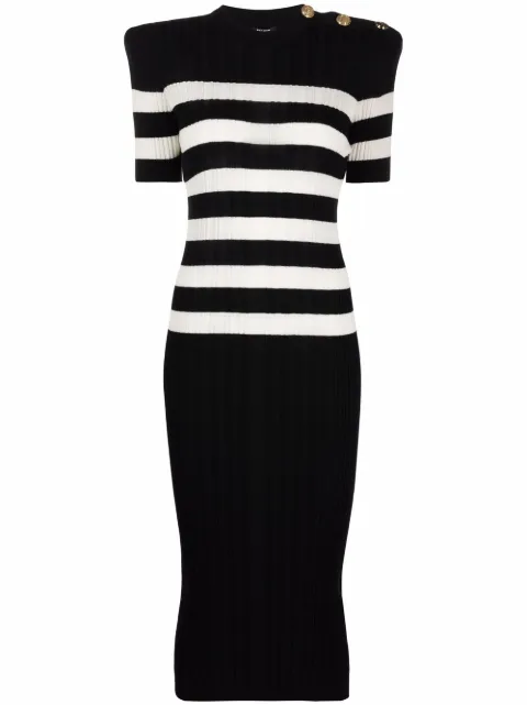 balmain sweater dress