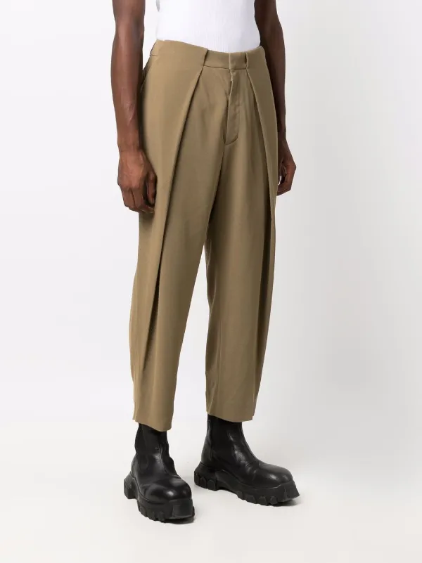 Crepe deals cropped trousers