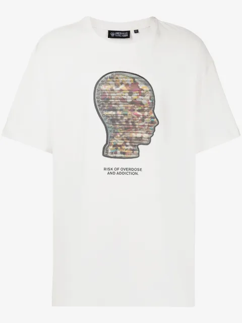 Mostly Heard Rarely Seen playera con estampado gráfico