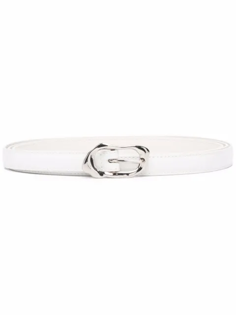 Alexander McQueen buckle leather belt