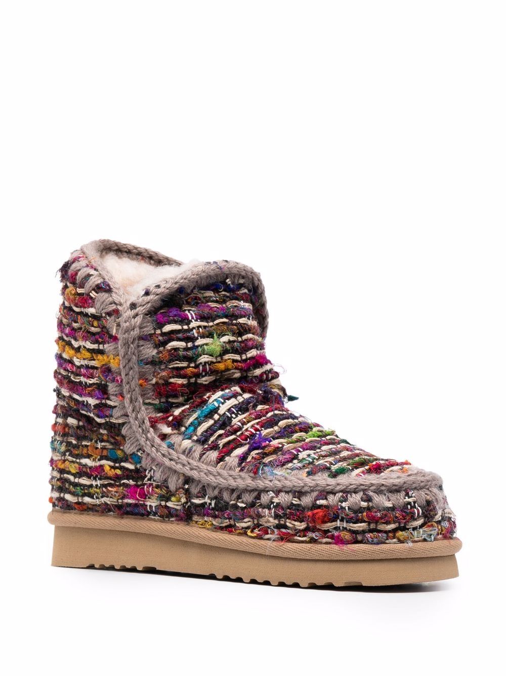 фото Mou boucle ankle boots