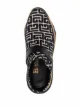 Balmain B-Bold monogram-pattern mules