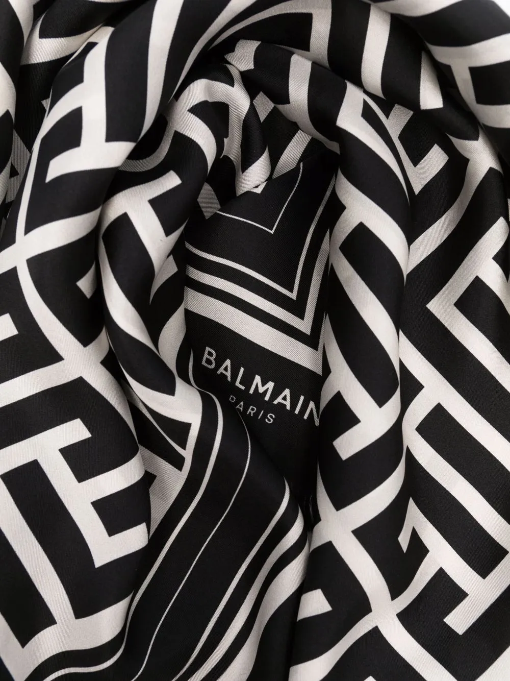 фото Balmain шарф с монограммой