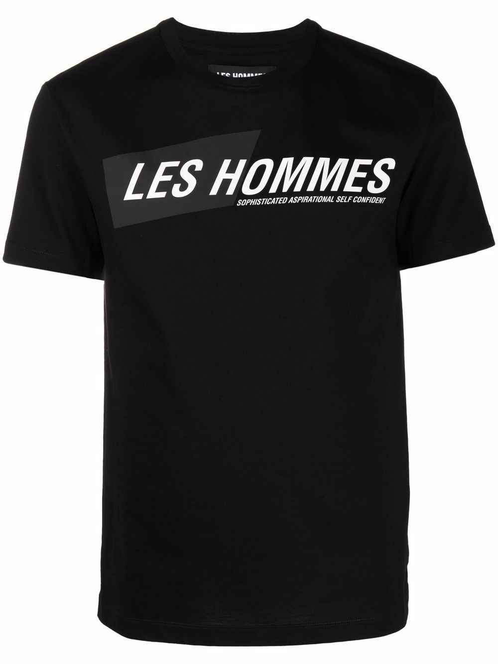 фото Les hommes футболка с логотипом