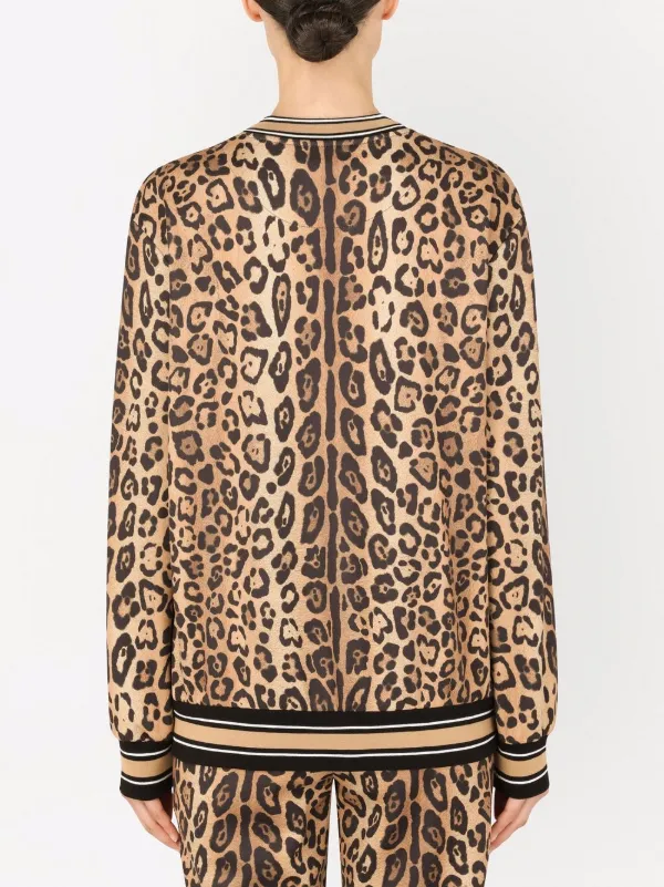 Dolce & Gabbana ドルチェ＆ガッバーナ レオパード スウェットシャツ 