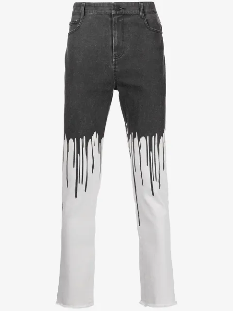 Haculla Dripping mid-rise skinny jeans