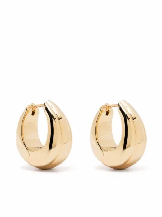 Tom Wood Ice Hoop Medium Line Earrings - Farfetch