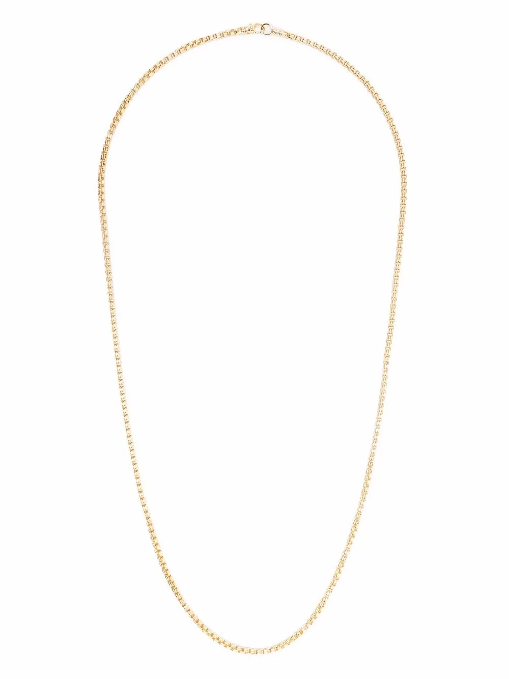 

Tom Wood collar con cadena veneciana doble en plata de ley bañada en oro - Dorado