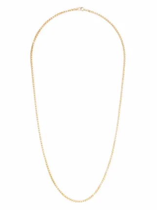 TOMWOOD Venetian Chain Double チェーンネックレス TOM WOOD】☆新作☆ Venetian Chain Double L Black (Tom Wood