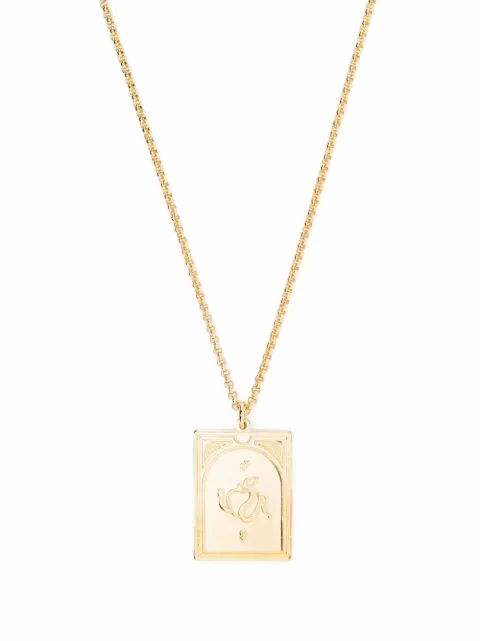 Tom Wood Tarot Lovers pendant necklace