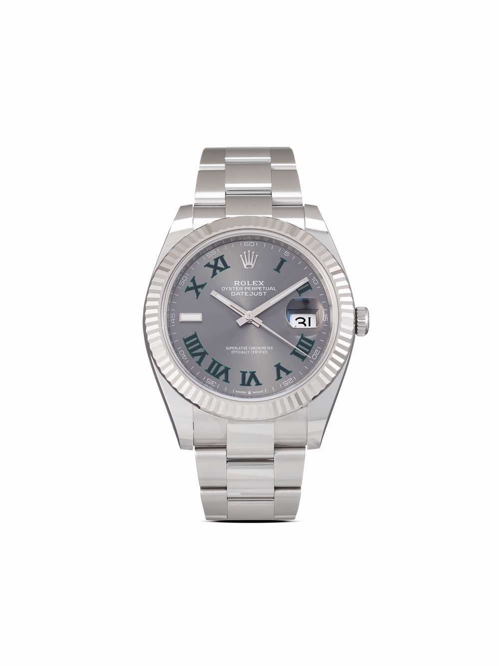 фото Rolex наручные часы datejust pre-owned 41 мм 2021-го года