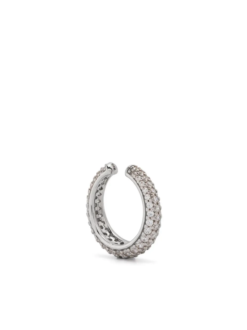 Tom Wood pavésetting Ear Cuff Farfetch