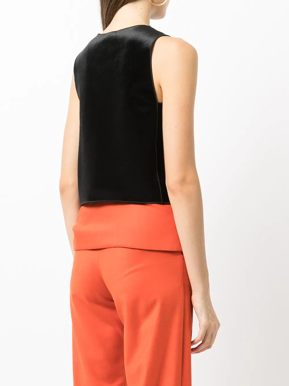 фото Emporio armani топ без рукавов