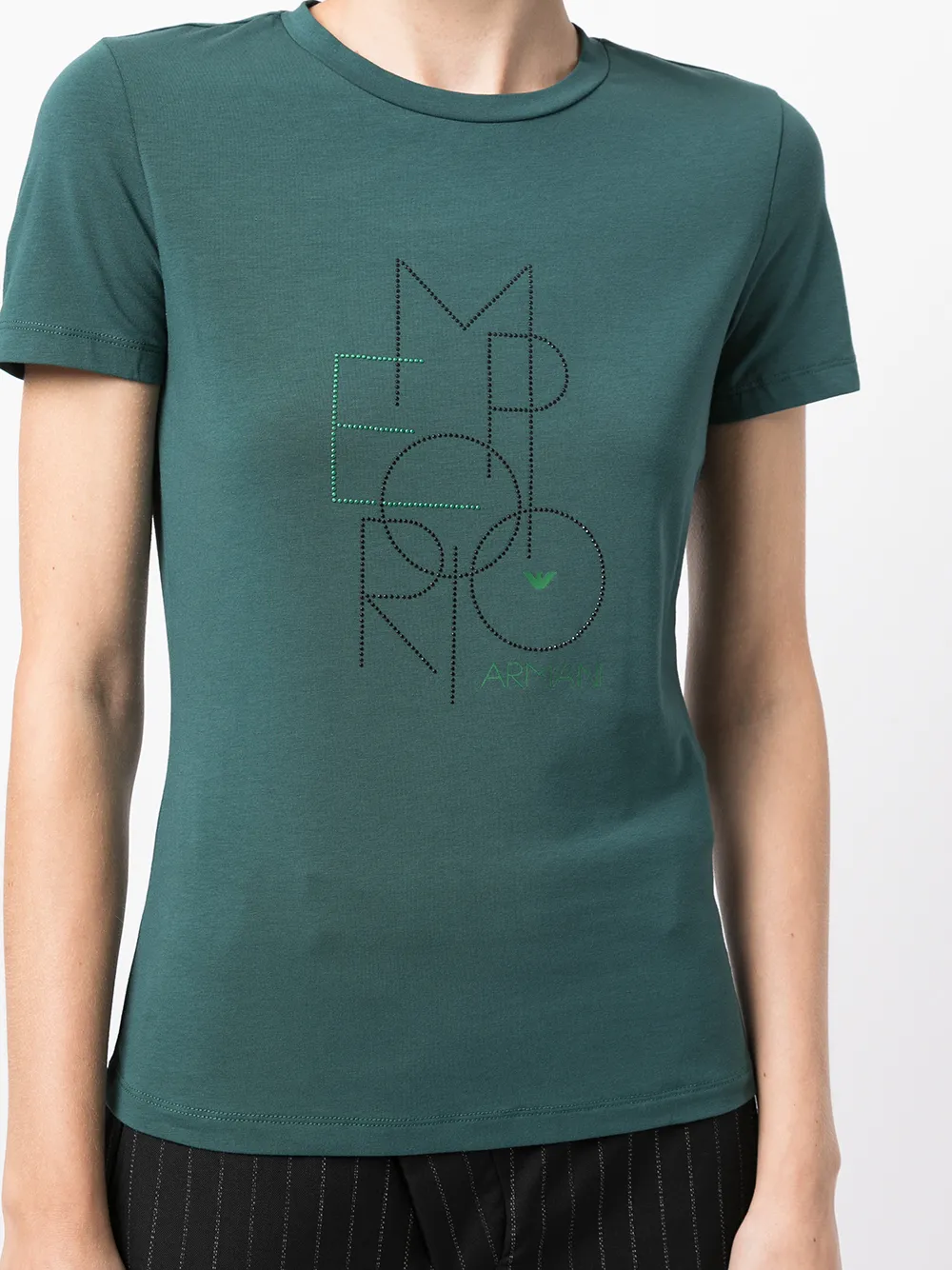 фото Emporio armani футболка с логотипом