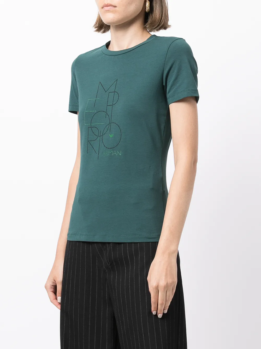 фото Emporio armani футболка с логотипом