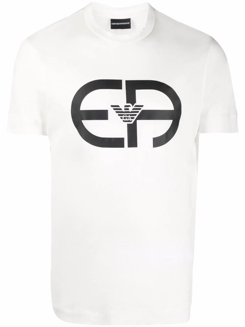 

Emporio Armani logo-print short-sleeve T-shirt - White