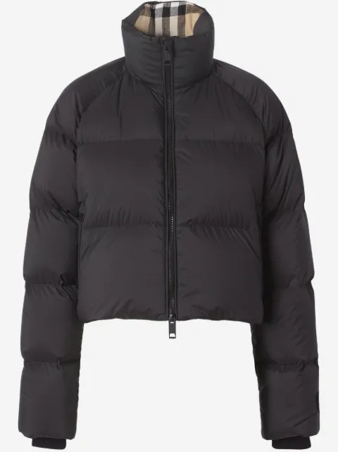 Burberry cropped padded jacket