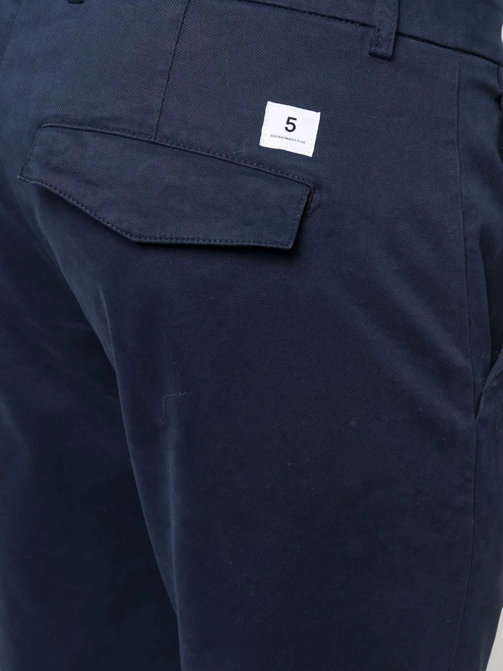 Department 5 Slim-fit chino Blauw