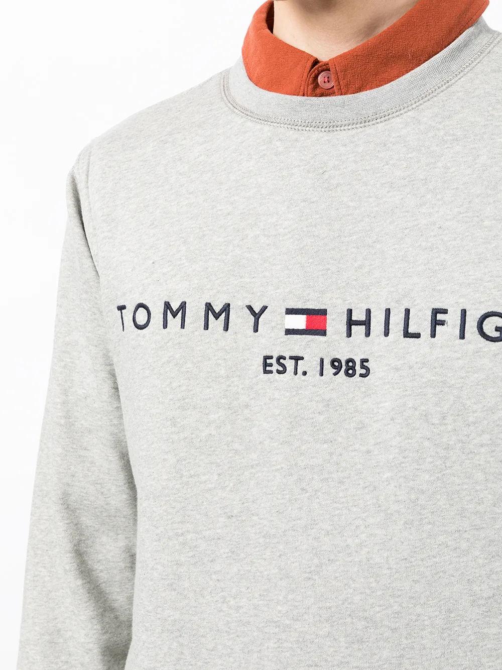 фото Tommy hilfiger толстовка с вышитым логотипом