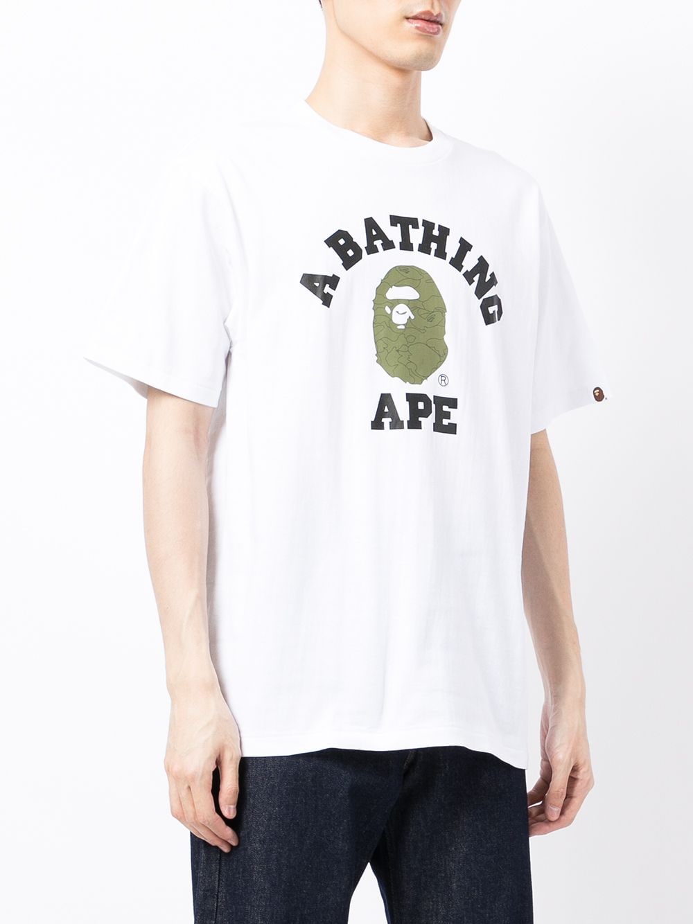фото A bathing ape® футболка с логотипом