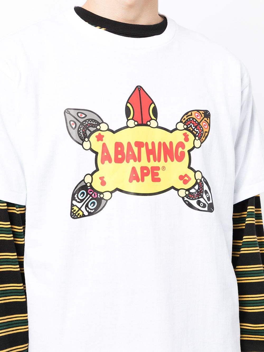 фото A bathing ape® футболка с логотипом