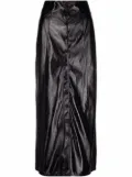 ISABEL MARANT Baxomili faux leather midi skirt - Black