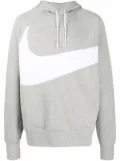 Nike Big Swoosh print hoodie - Grey