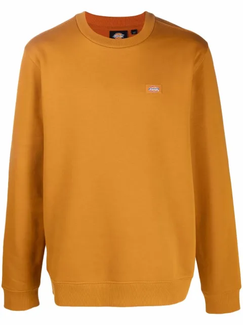 Dickies Construct logo-patch crew-neck sweatshirt