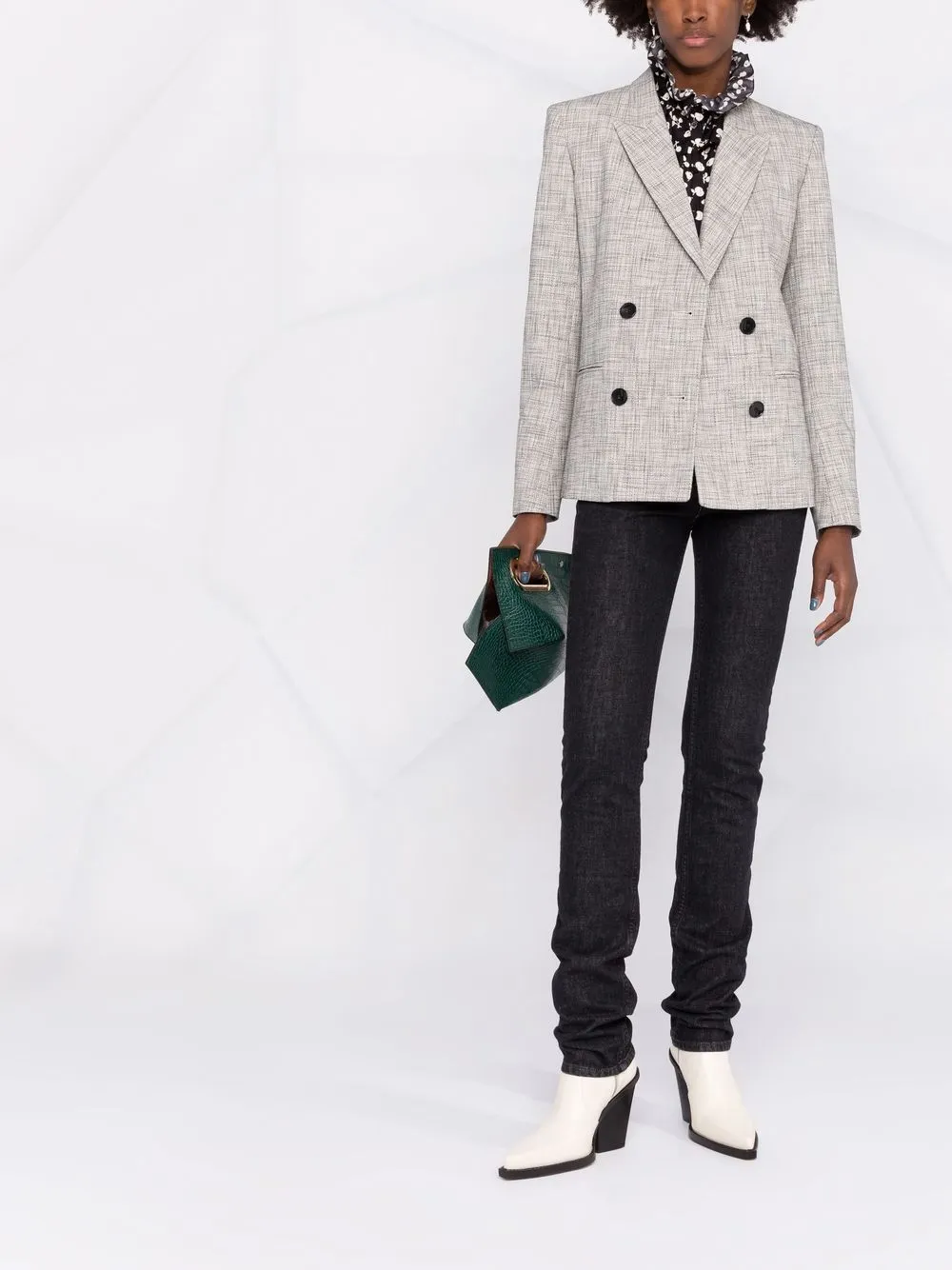 Image 2 of Isabel Marant Niaxon double-breasted blazer