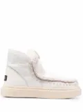 Mou leather ankle boots - White