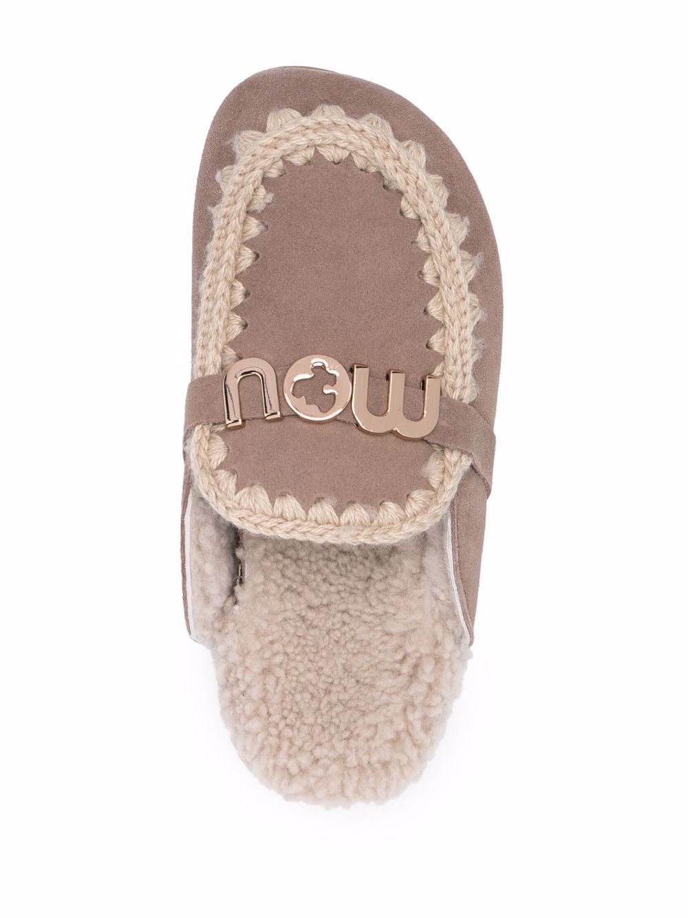 фото Mou shearling mules