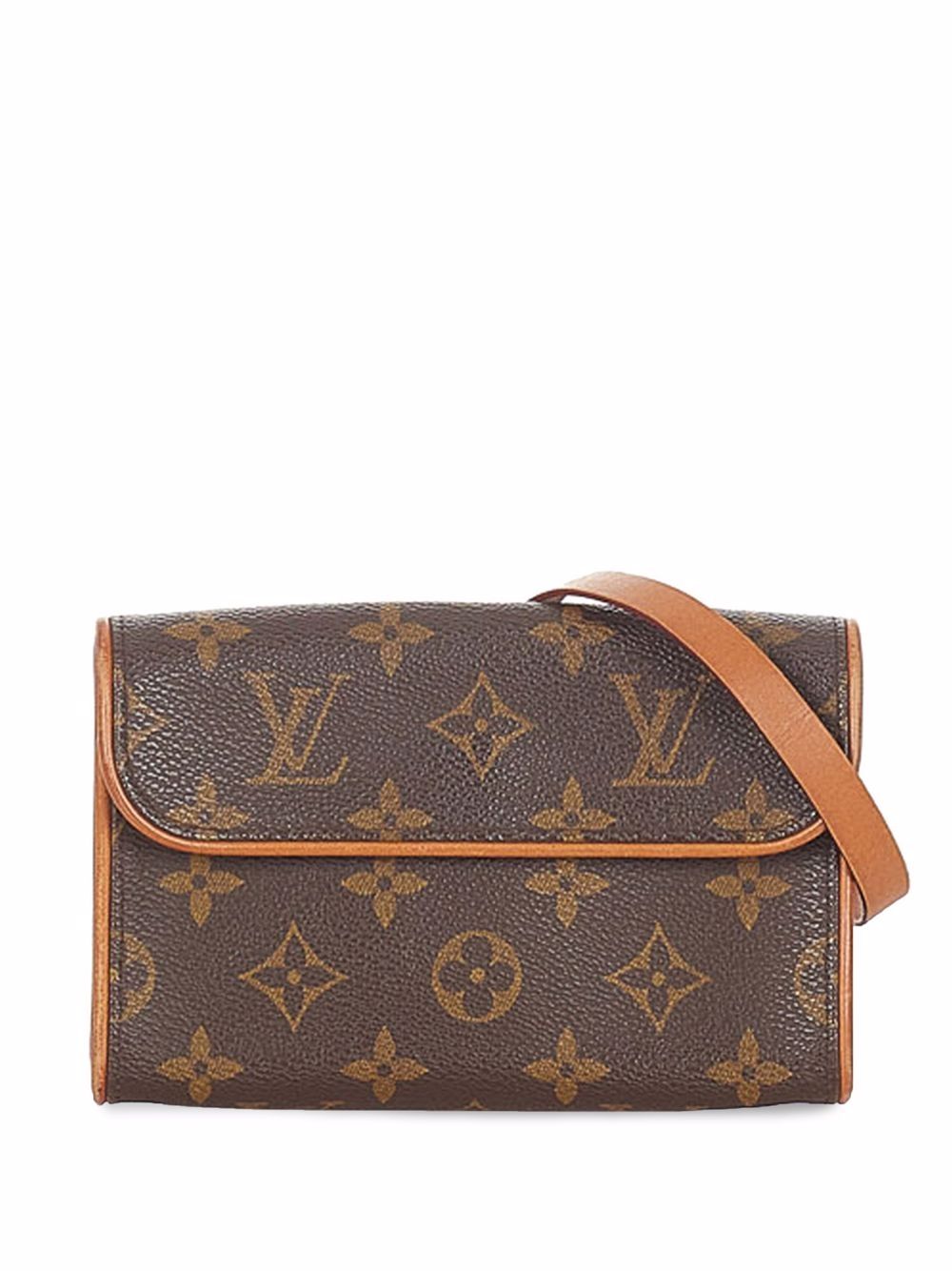 фото Louis vuitton поясная сумка florentine pochette 2002-го года с монограммой