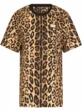 Dolce & Gabbana leopard-print short-sleeve T-shirt - Brown