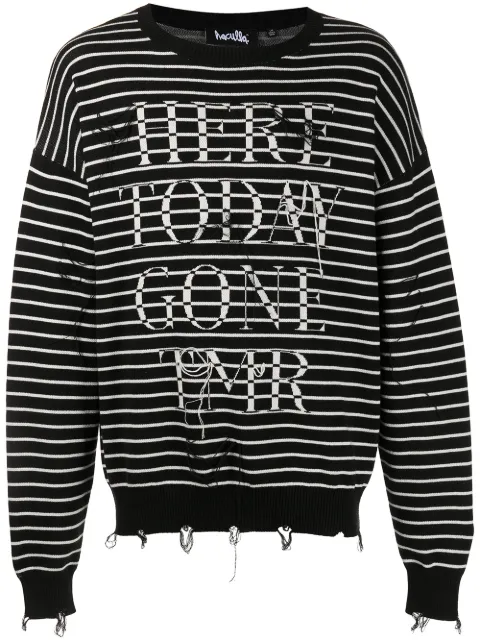 Haculla sudadera Here Today Gone Tmr