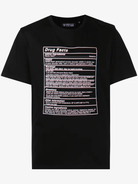 Mostly Heard Rarely Seen graphic-print stretch-cotton T-shirt