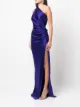 Michelle Mason Asym gatherered gown