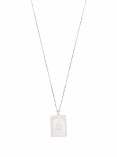 Tom Wood Tarot Strength pendant necklace