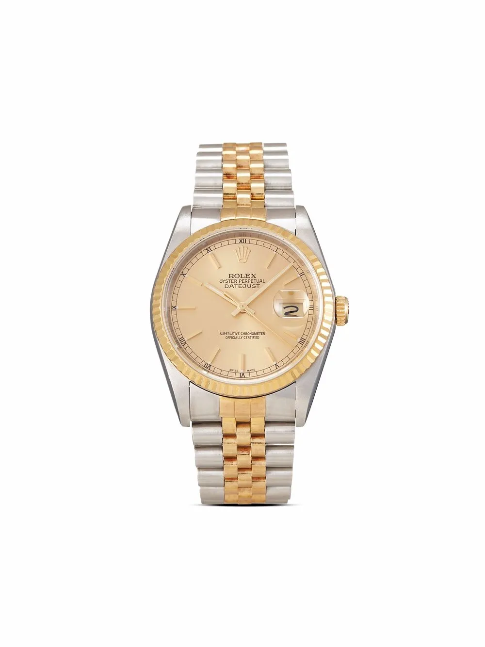 фото Rolex наручные часы datejust pre-owned 36 мм 1988-го года