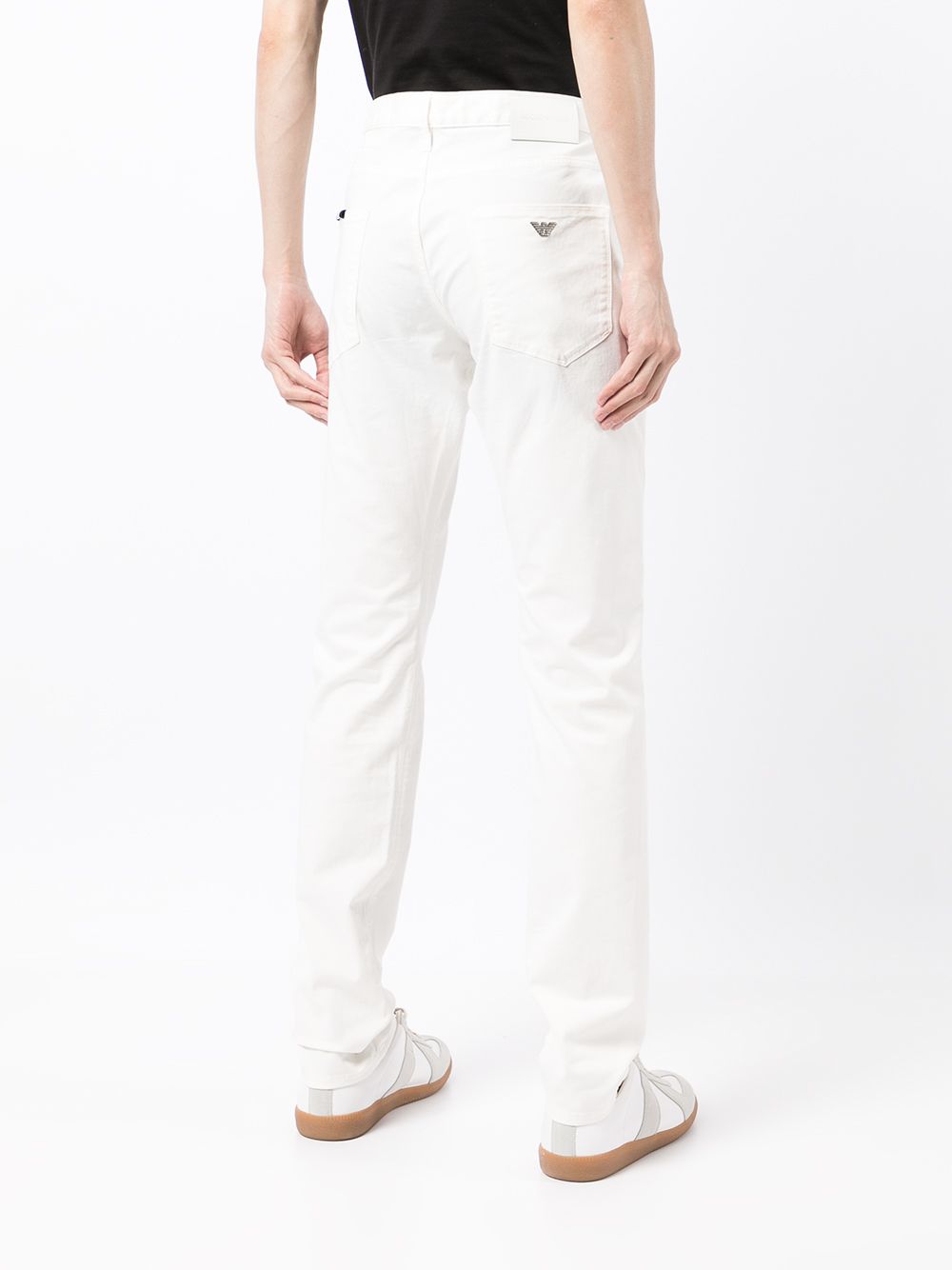 Emporio Armani mid-rise straight-leg jeans Men