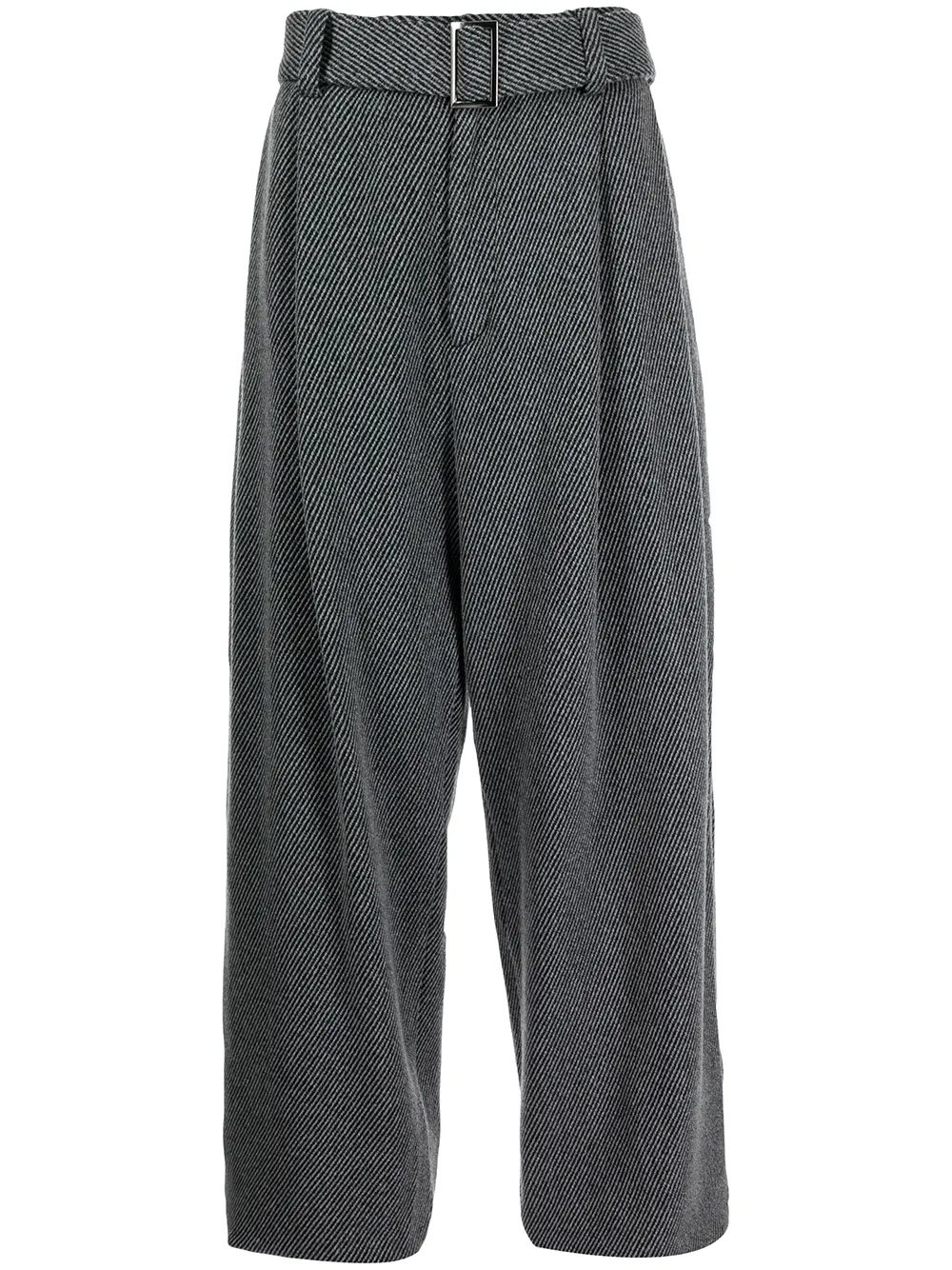 фото Emporio armani широкие брюки с поясом