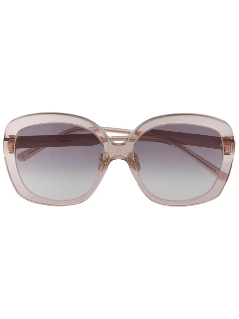 agnès b. 超大框太阳眼镜