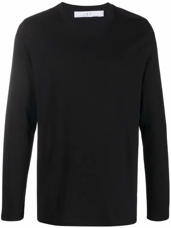 Top a maniche lunghe Nero Farfetch Donna Abbigliamento Top e t-shirt T-shirt T-shirt a maniche lunghe 