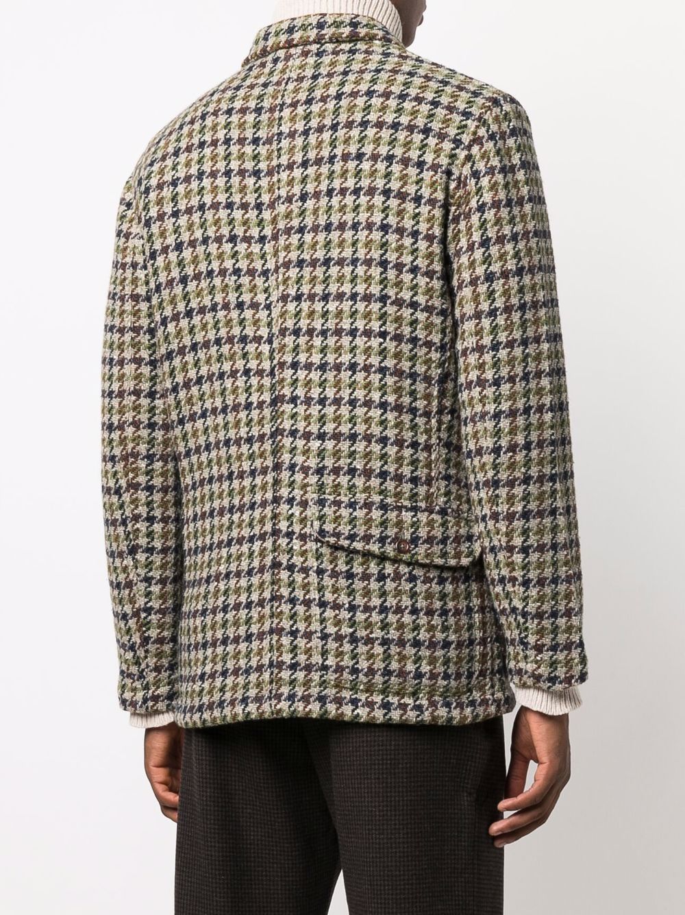 фото Universal works houndstooth-pattern jacket