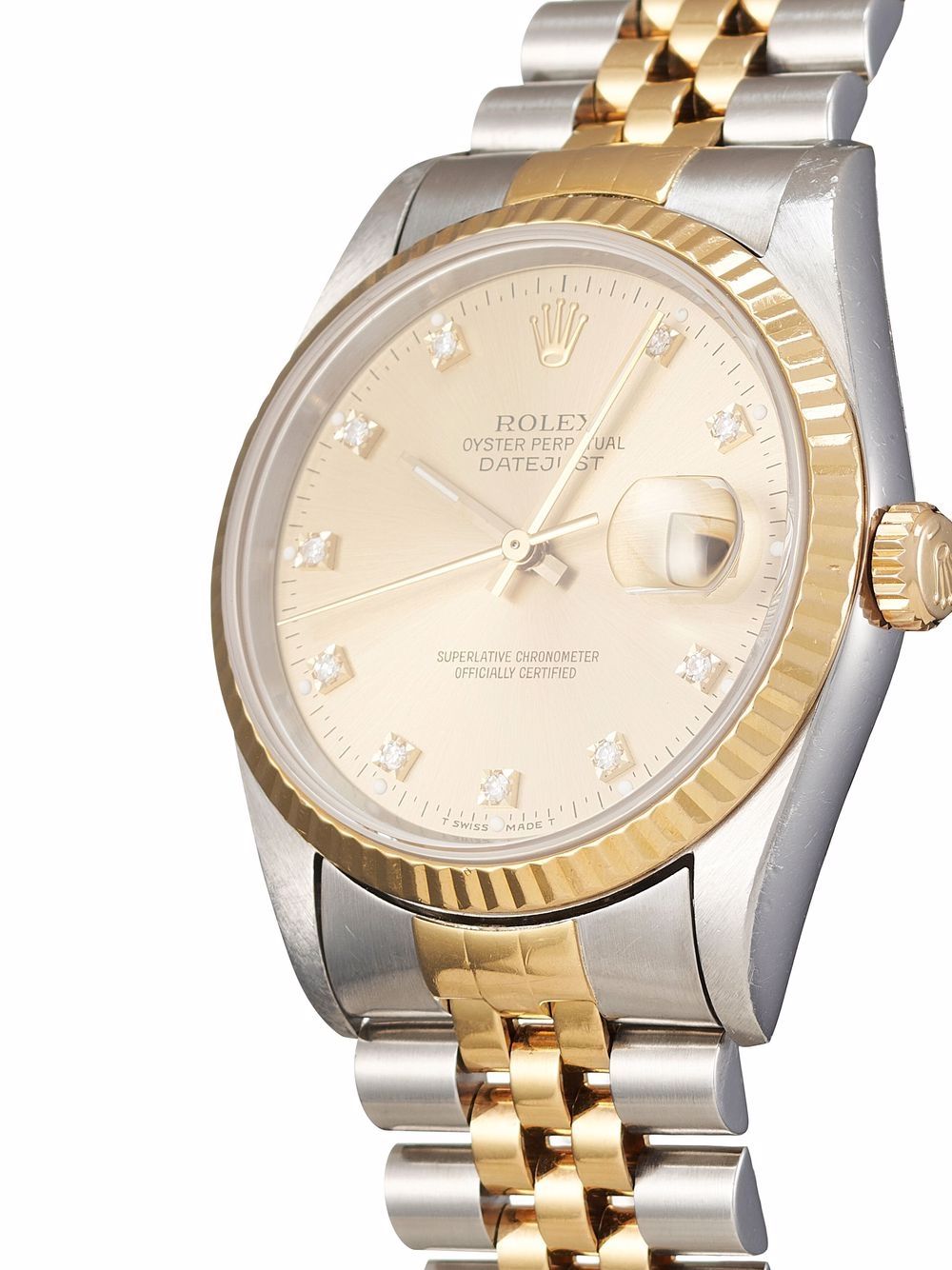 фото Rolex наручные часы datejust pre-owned 36 мм 1993-го года