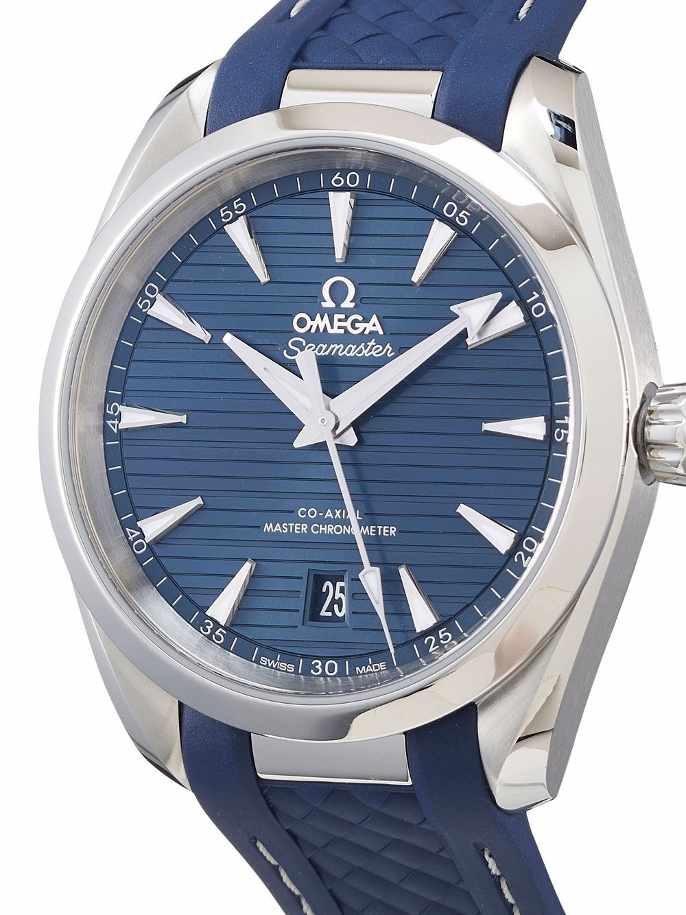 фото Omega наручные часы seamaster aqua terra co-axial master chronometer pre-owned 38 мм 2021-го года