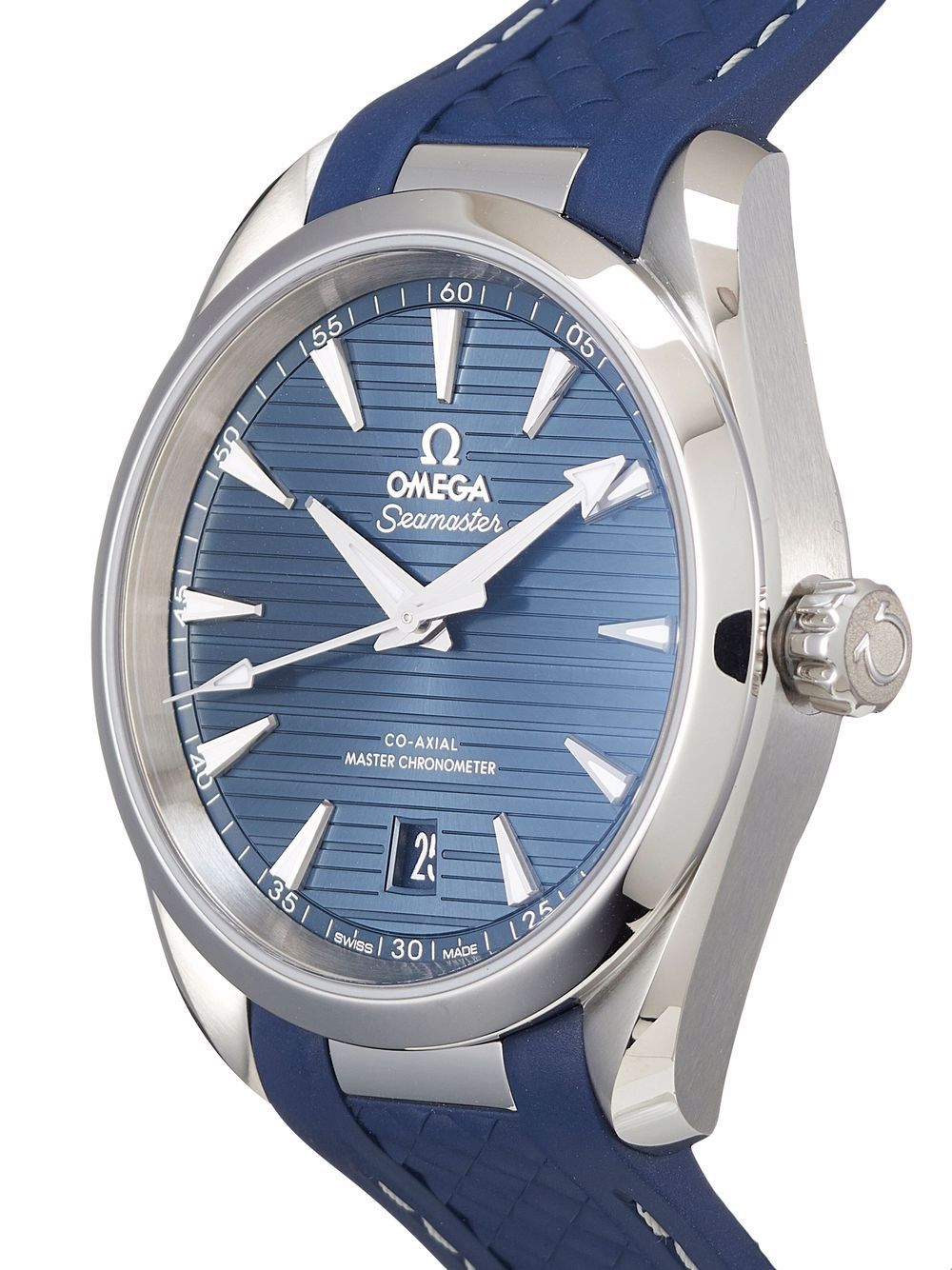 фото Omega наручные часы seamaster aqua terra co-axial master chronometer pre-owned 38 мм 2021-го года