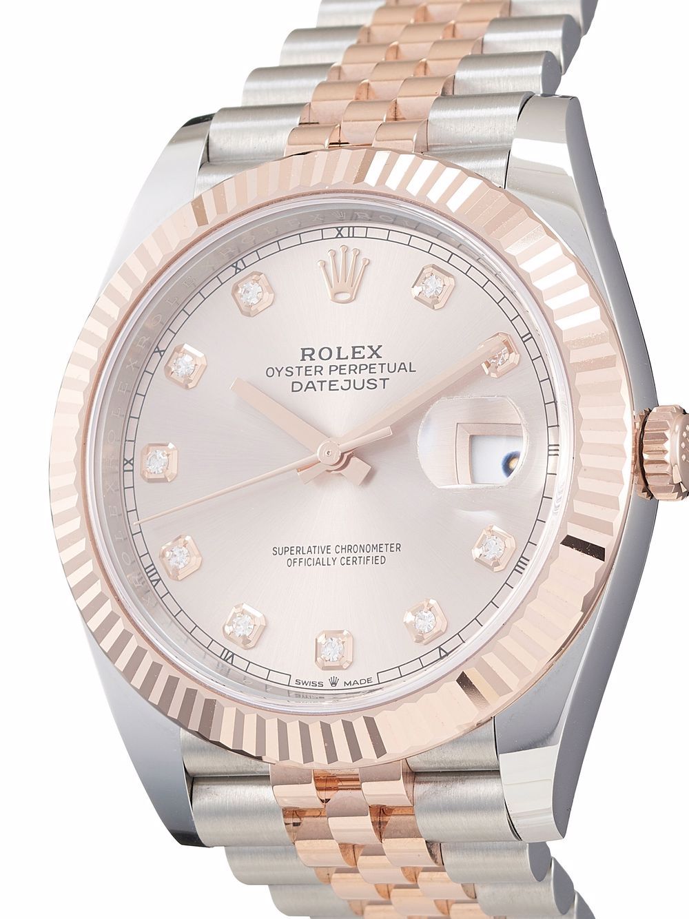 фото Rolex наручные часы datejust pre-owned 41 мм 2021-го года