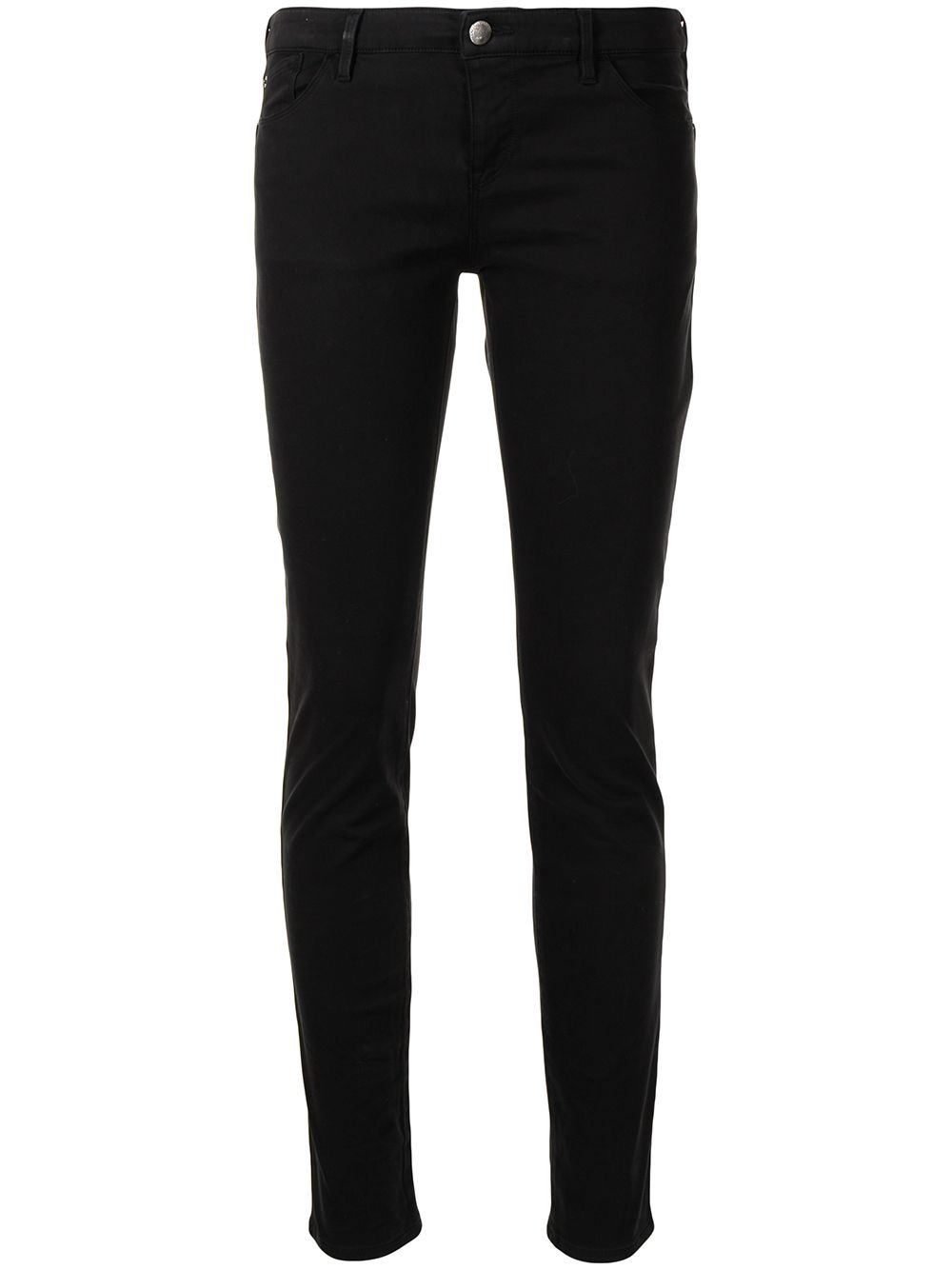 

Emporio Armani skinny jeans con tiro bajo - Negro